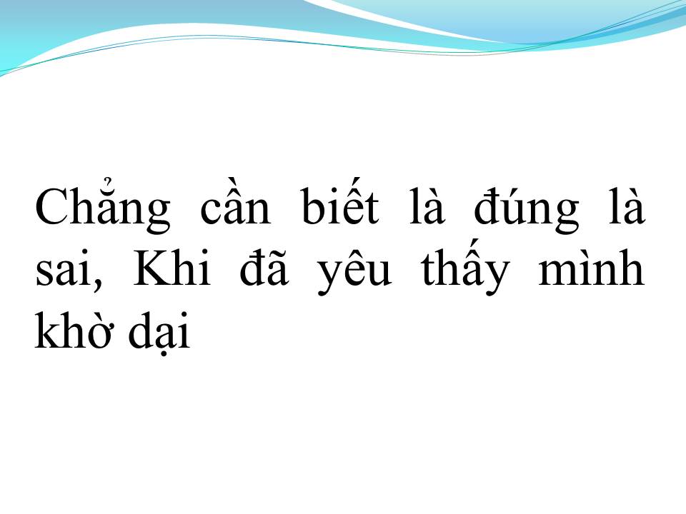 Lời bài hát VỘI VÀNG LỜI CHIA TAY