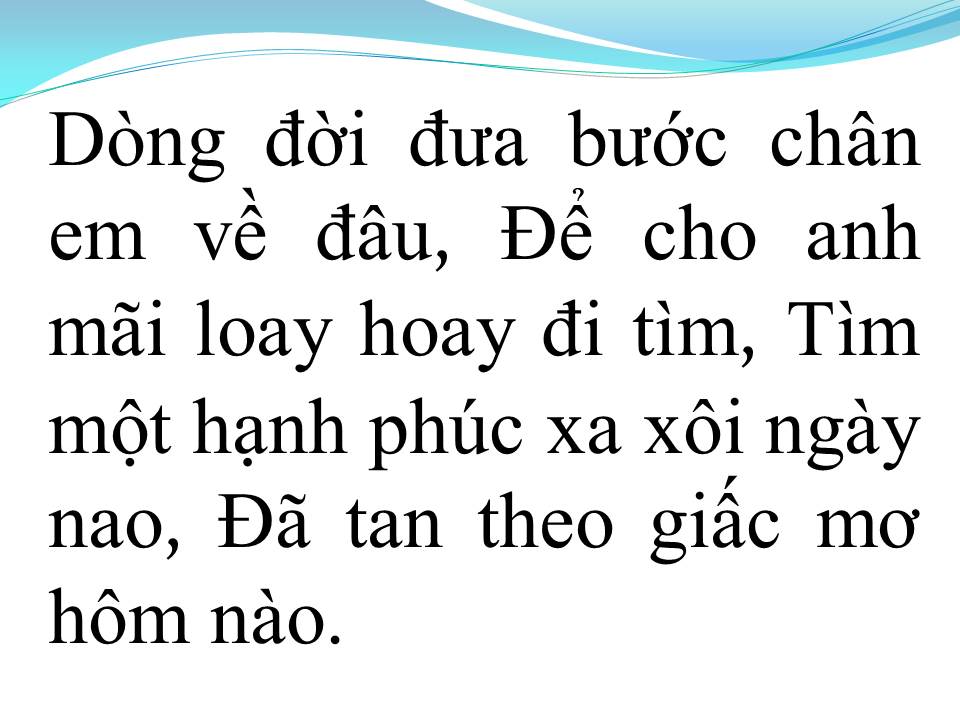 Lời bài hát BỞI VÌ TA LẠC LỐI
