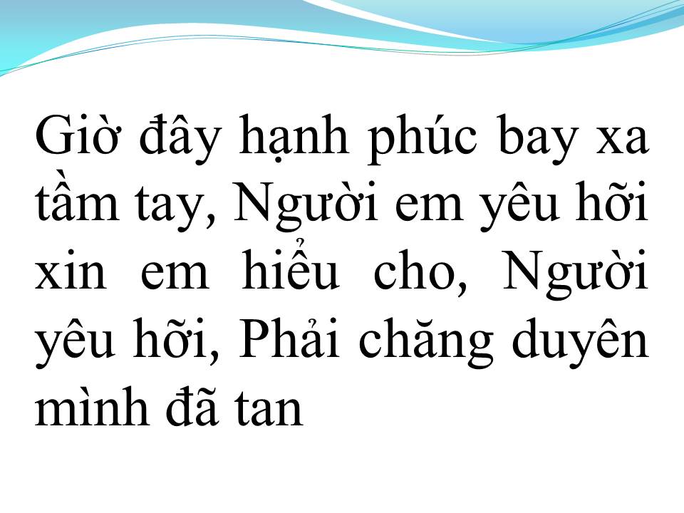 Lời bài hát BỞI VÌ TA LẠC LỐI