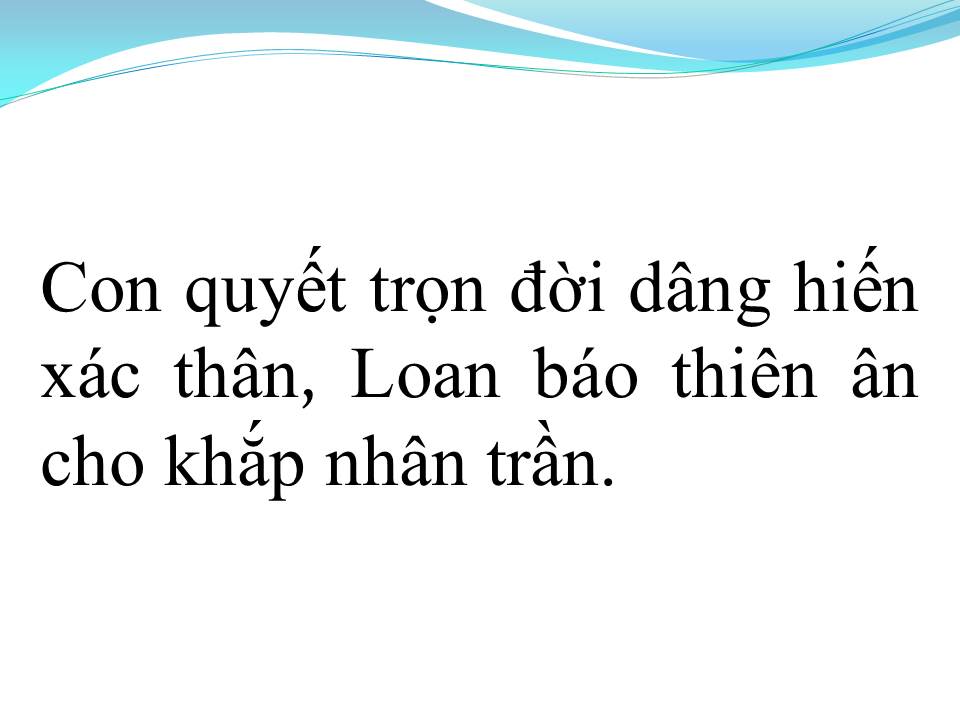 Lời bài hát TÌNH YÊU THIÊN CHÚA