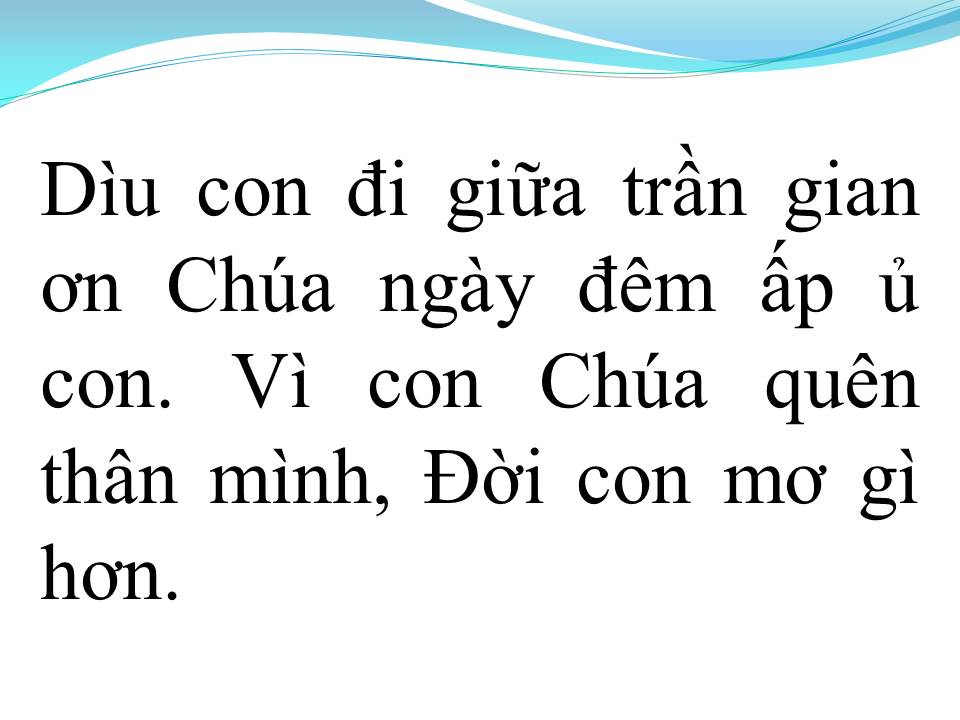 Lời bài hát TÌNH CHÚA CAO VỜI