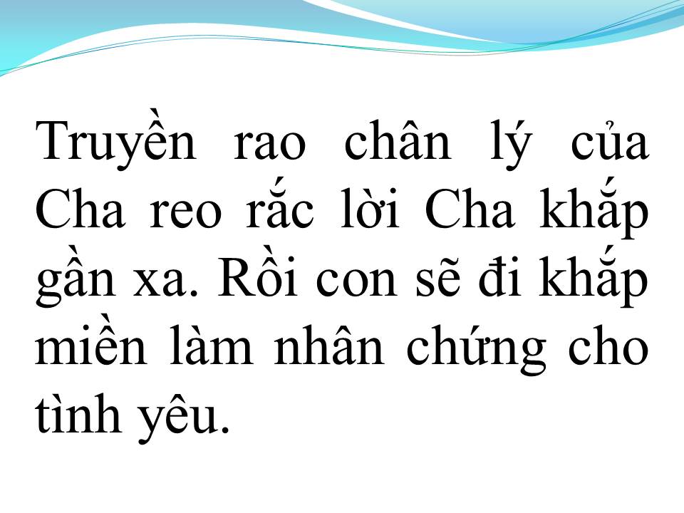 Lời bài hát TÌNH CHÚA CAO VỜI