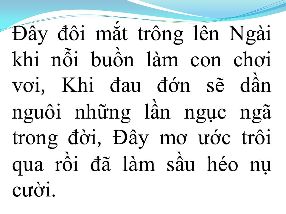 Lời bài hát CON DÂNG CHÚA