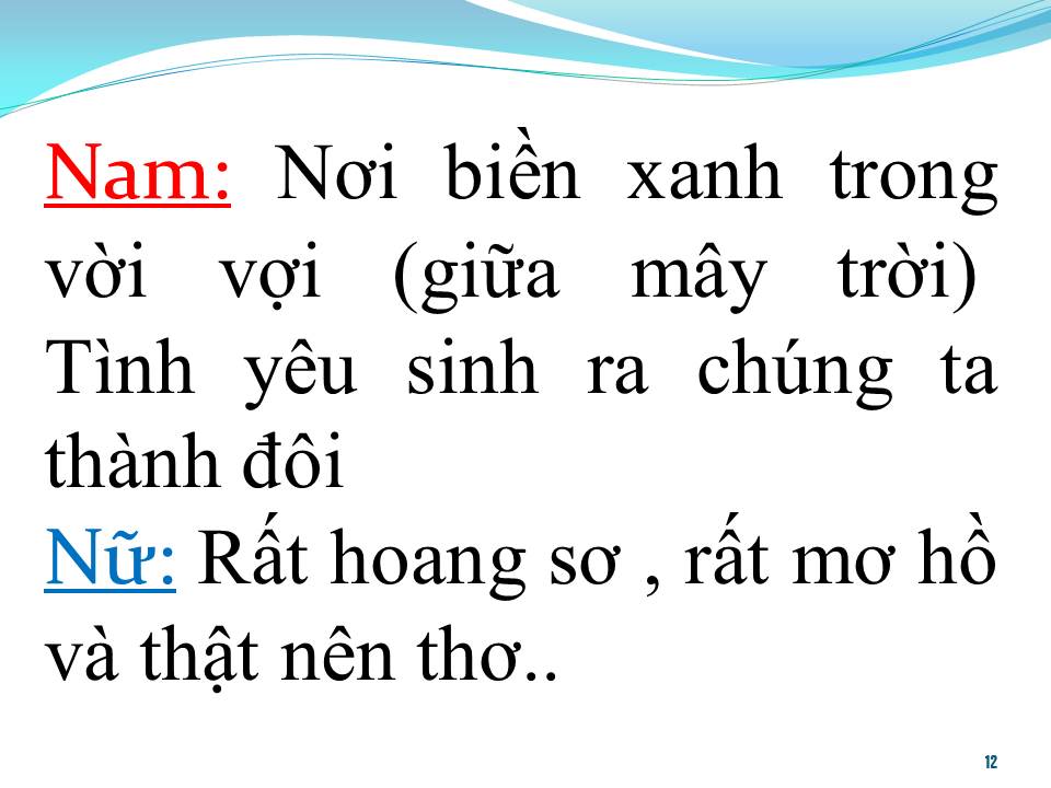 Lời bài hát QUA ĐÊM NAY (SONG CA)