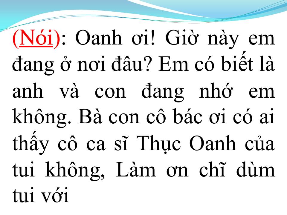 Lời bài hát VỤ ÁN MÃ NGƯU