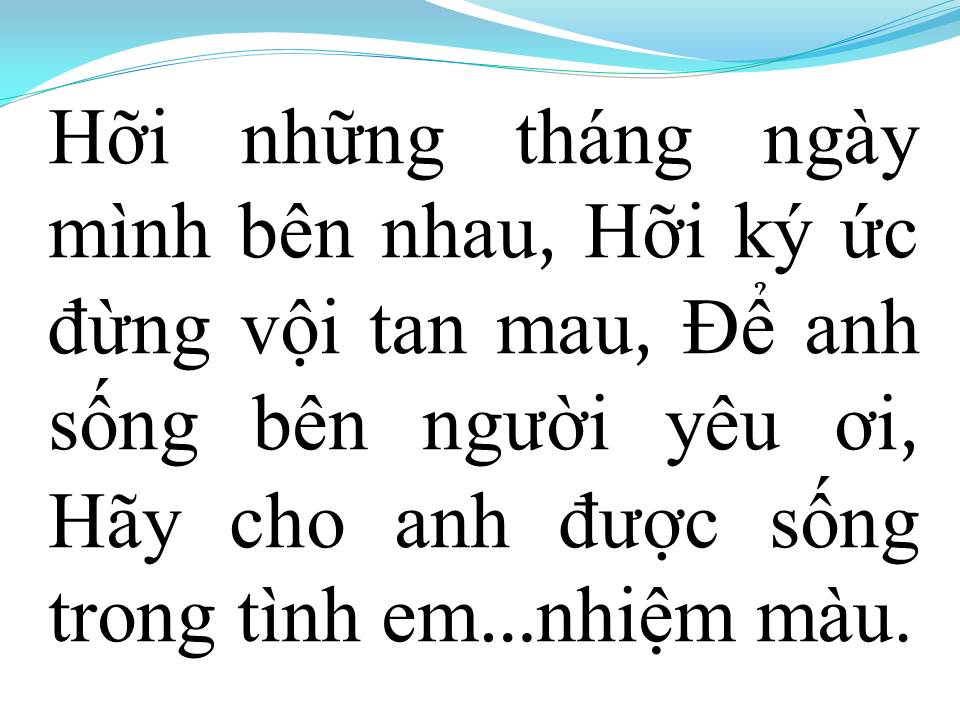 Lời bài hát CỐ XÓA HẾT