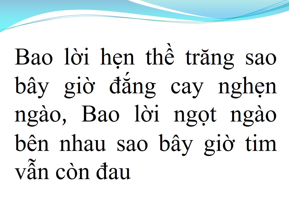 Lời bài hát CHẤP NHẬN