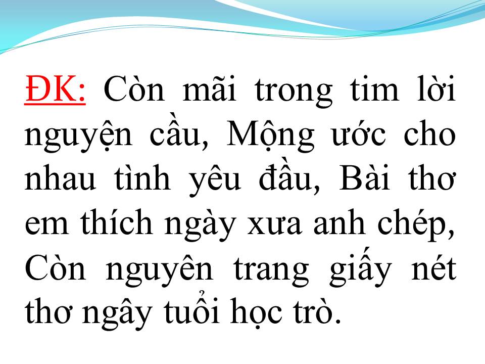 Lời bài hát HOA TÍM ĐỢI CHỜ