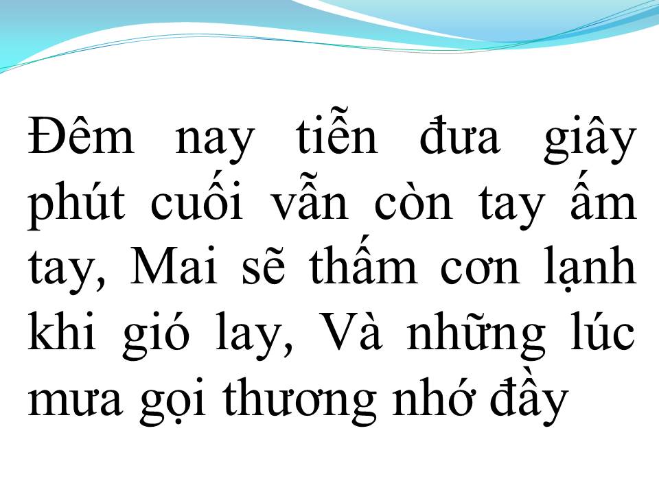 Lời bài hát CHUYỆN HỢP TAN