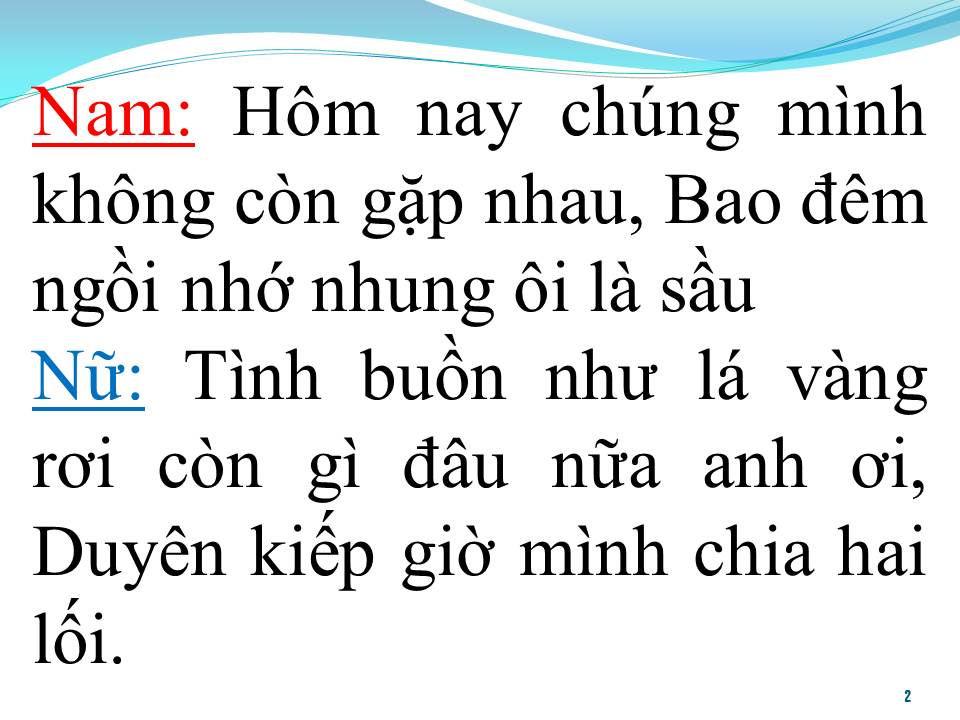 Lời bài hát MÃI TÌM NHAU (SONG CA)