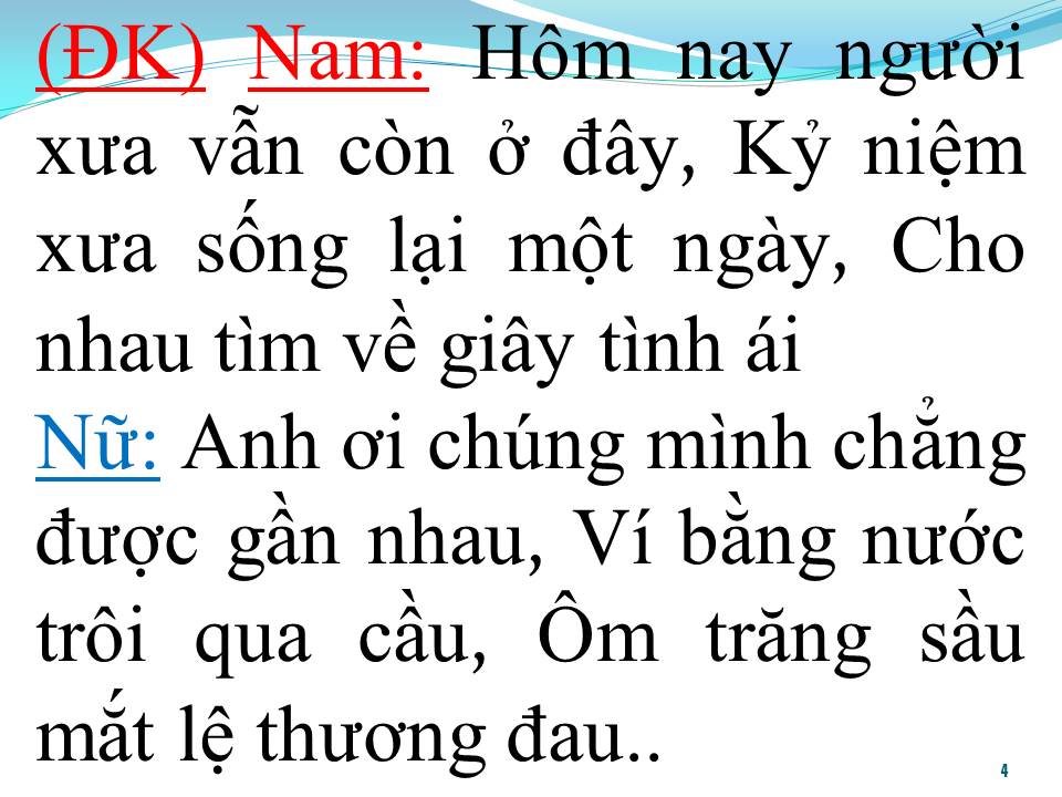 Lời bài hát MÃI TÌM NHAU (SONG CA)