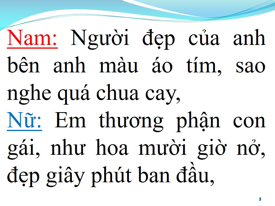 Lời bài hát HOA MƯỜI GIỜ (SONG CA)