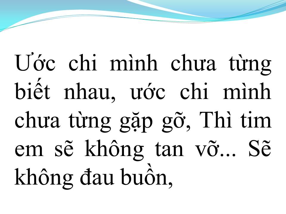 Lời bài hát MÓN QUÀ CUỐI