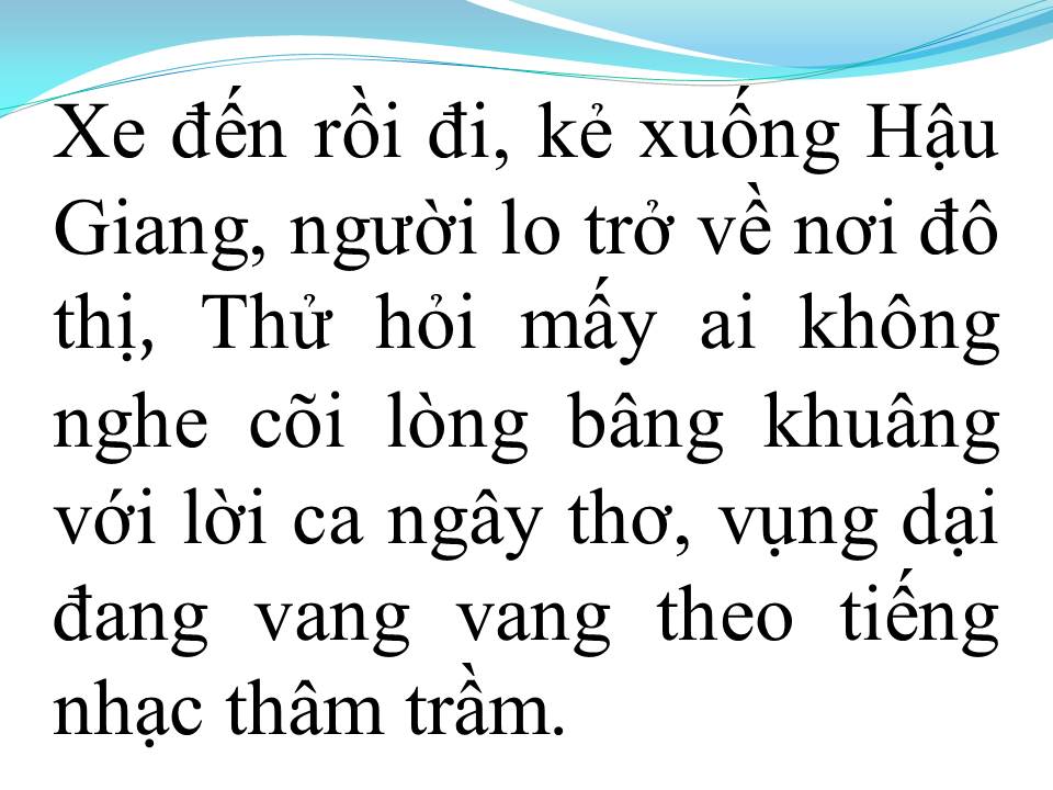 Lời bài hát SẦU VƯƠNG Ý NHẠC (TÂN CỔ)