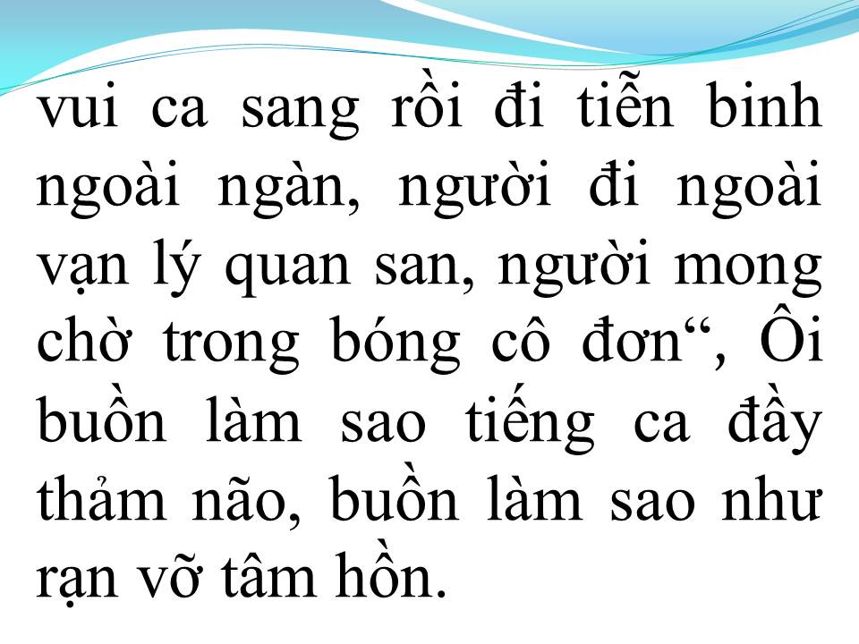 Lời bài hát SẦU VƯƠNG Ý NHẠC (TÂN CỔ)