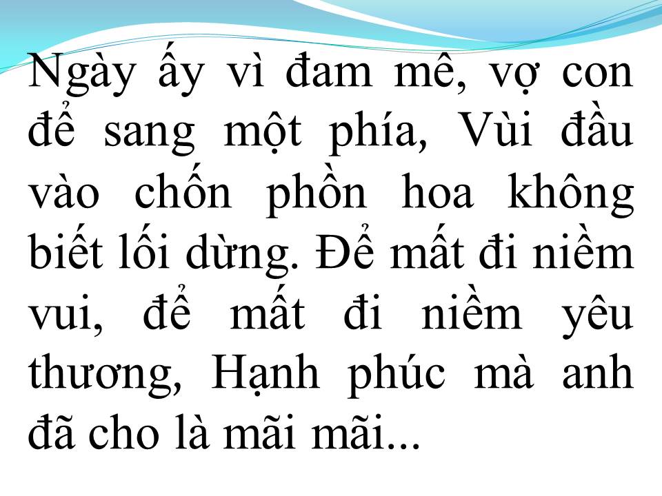 Lời bài hát CHO ANH QUAY VỀ