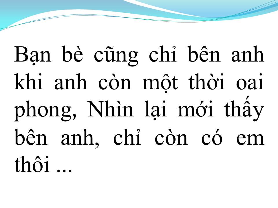 Lời bài hát CHO ANH QUAY VỀ