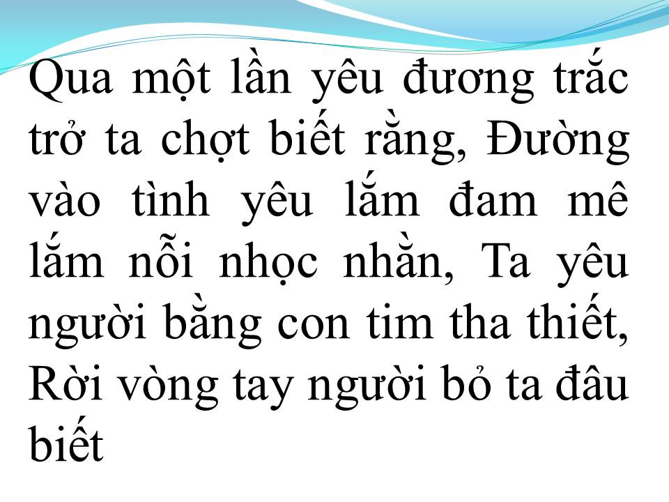 Lời bài hát ĐÊM TÓC RỐI