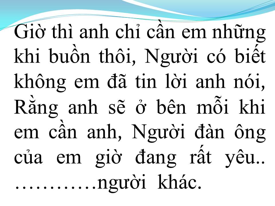 Lời bài hát EM LÀ ĐỂ YÊU