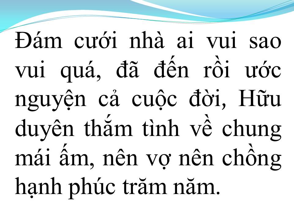 Lời bài hát HẠNH PHÚC TRĂM NĂM