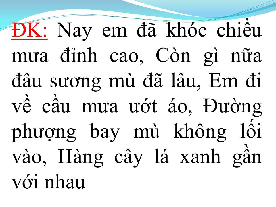 Lời bài hát MƯA HỒNG