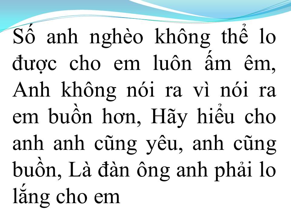 Lời bài hát KHÔNG BAO GIỜ BÓ TAY 2