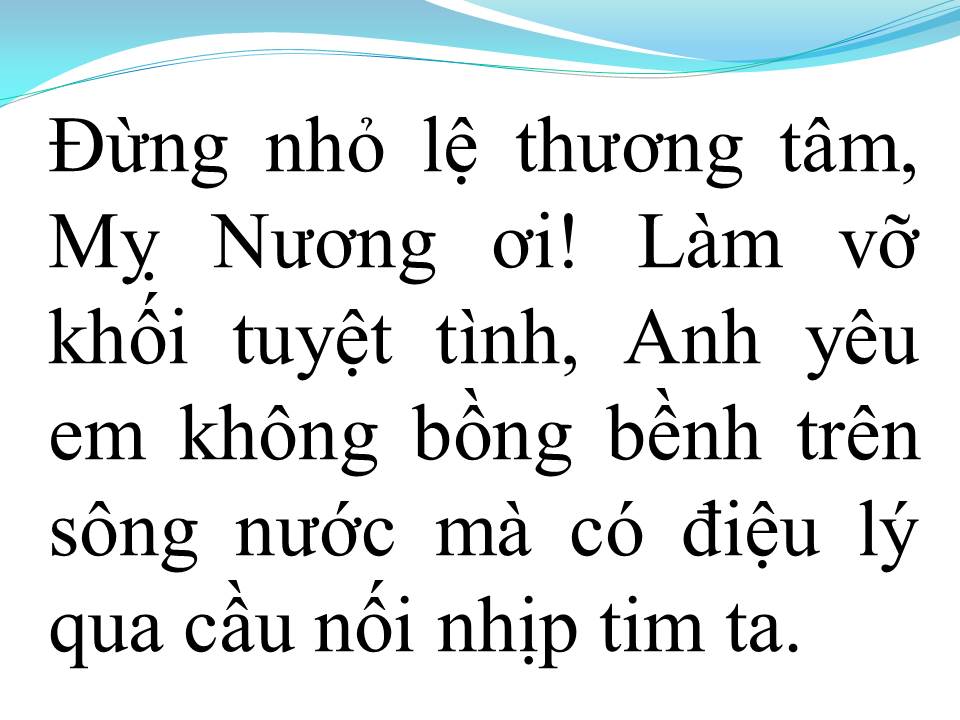 Lời bài hát LỜI NGƯỜI HÁT RONG (TÂN CỔ)
