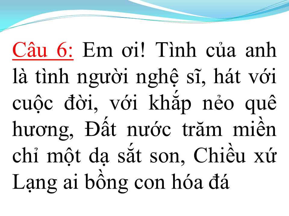 Lời bài hát LỜI NGƯỜI HÁT RONG (TÂN CỔ)