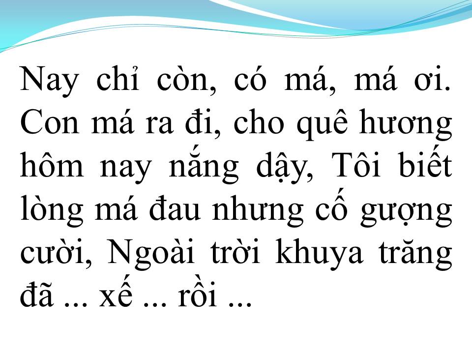 Lời bài hát MẸ NGUYỄN THỊ SINH (TÂN CỔ)