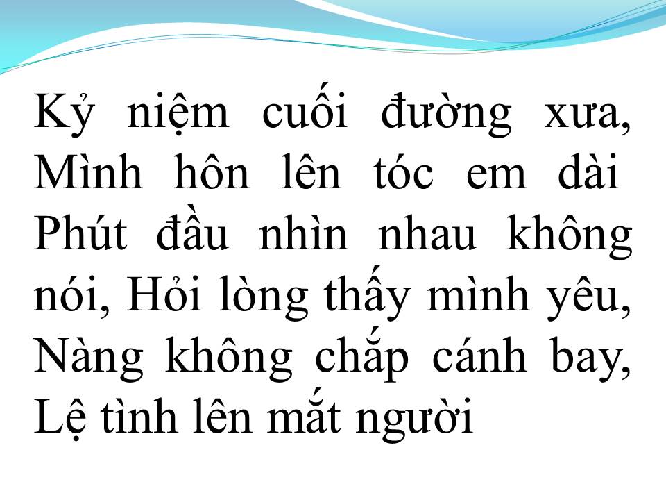 Lời bài hát CUỐI ĐƯỜNG KỸ NIỆM