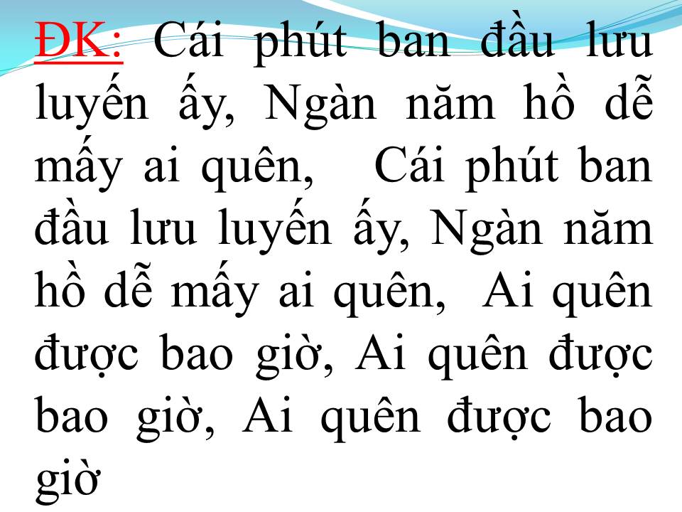 Lời bài hát CUỐI ĐƯỜNG KỸ NIỆM