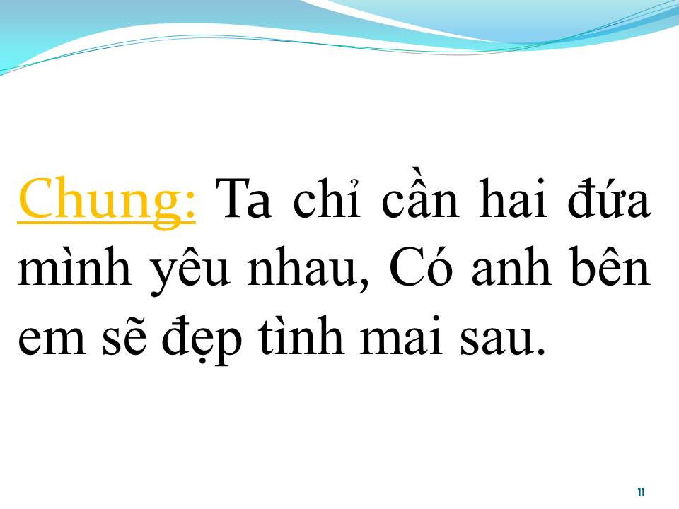 Lời bài hát NÓI VỚI NGƯỜI TÌNH (SONG CA)