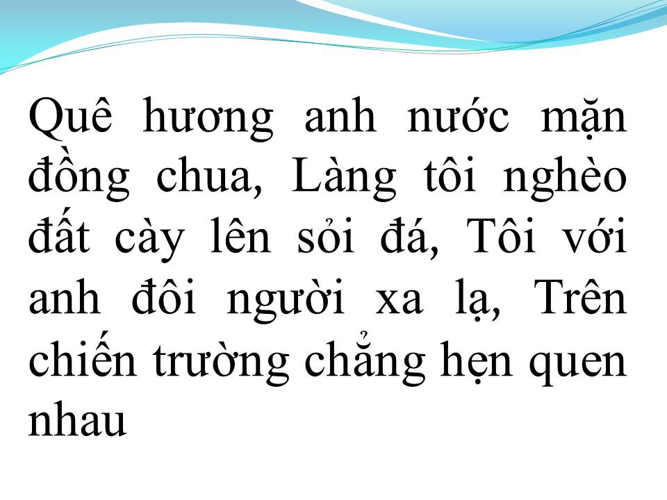 Lời bài hát TÌNH ĐỒNG CHÍ
