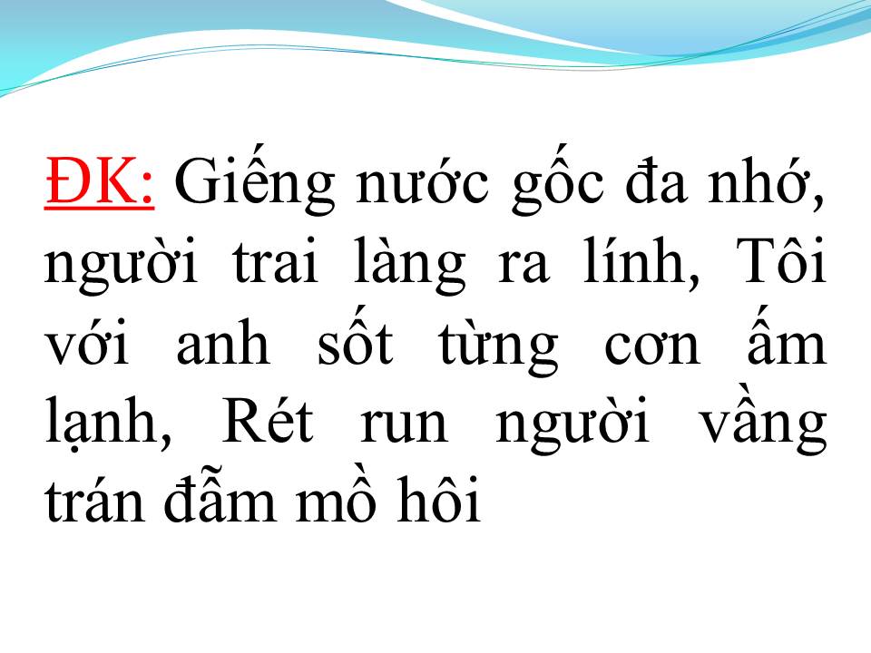 Lời bài hát TÌNH ĐỒNG CHÍ