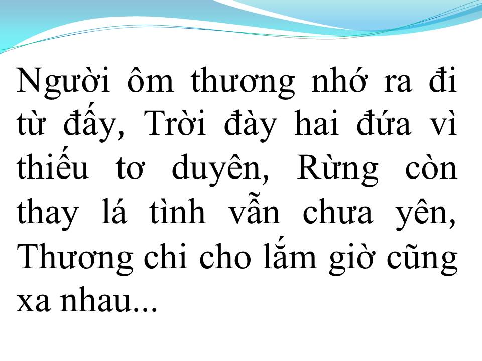 Lời bài hát THU SẦU