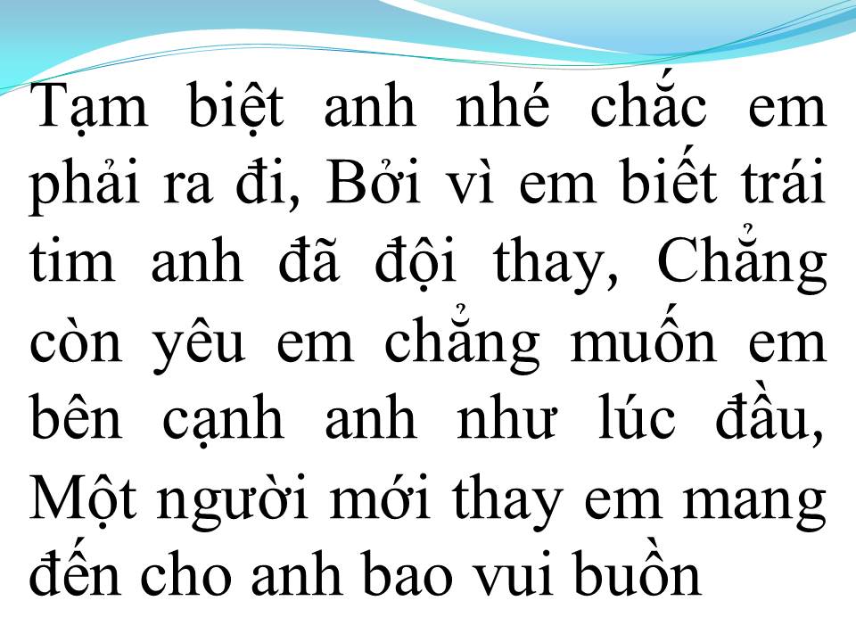 Lời bài hát QUÊN ANH TRONG TỪNG CƠN ĐAU