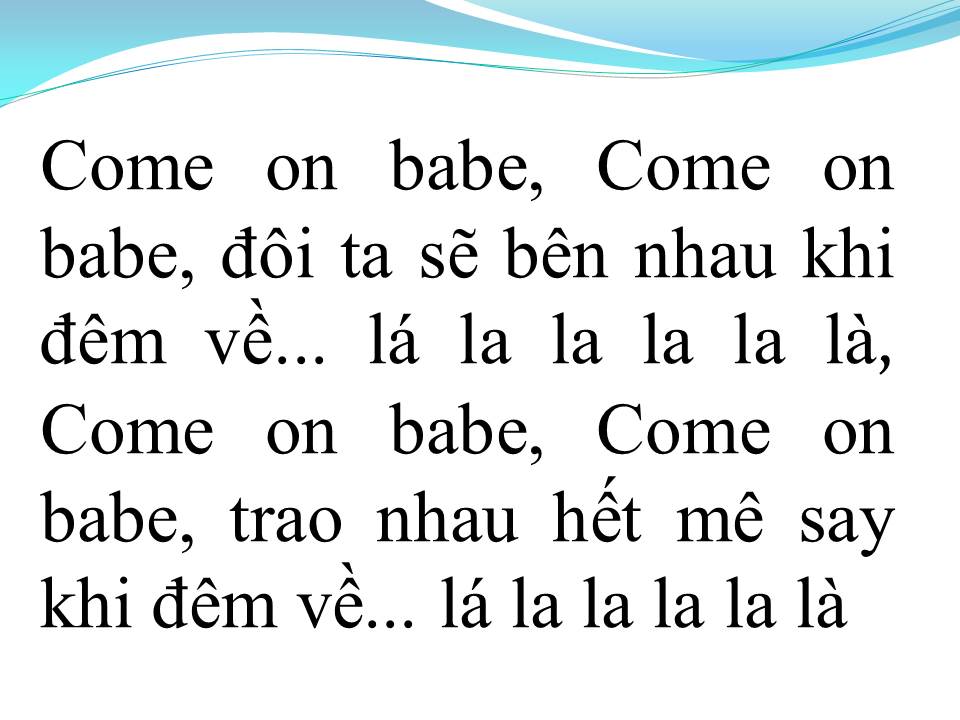 Lời bài hát EM CHƯA 18