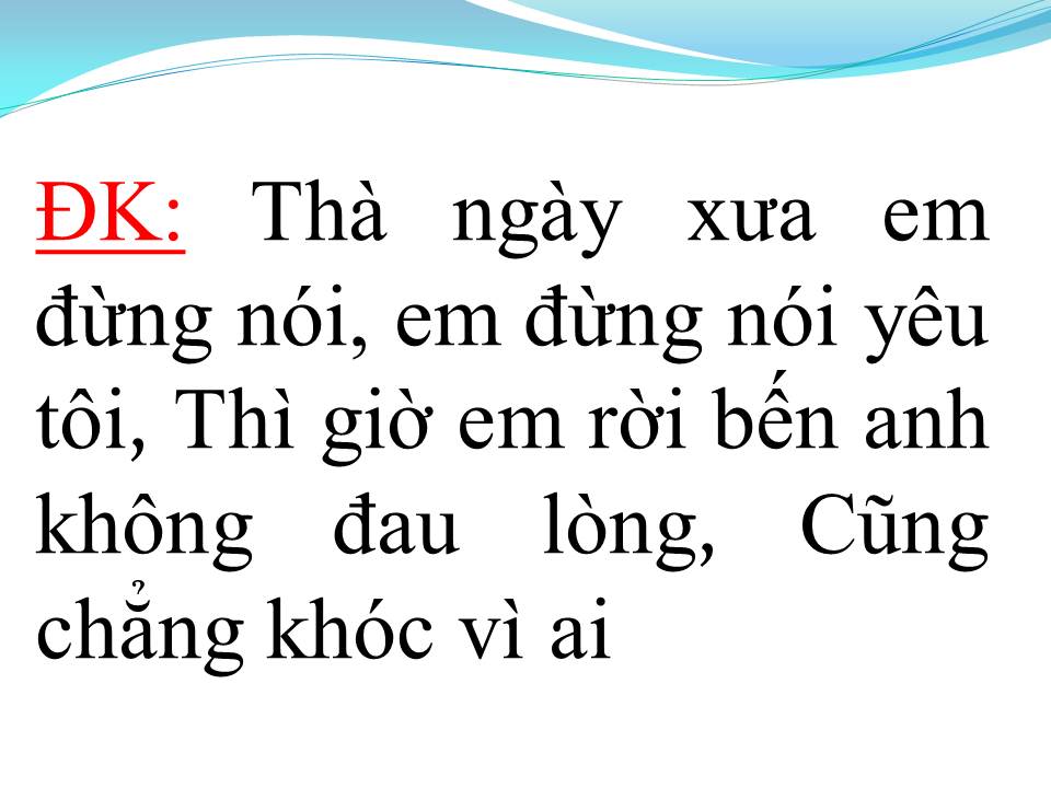Lời bài hát TRÔI DẠT CON ĐÒ