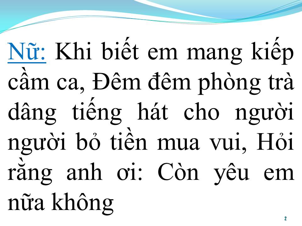 Lời bài hát TÌNH ĐỜI (SONG CA)