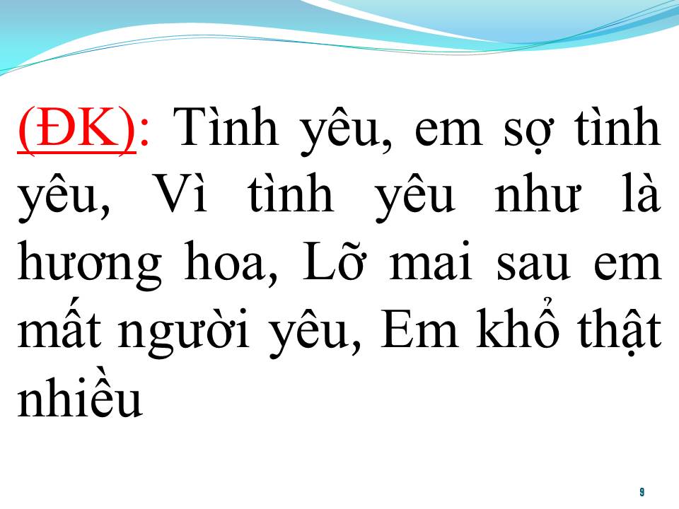 Lời bài hát TÌNH ĐỜI