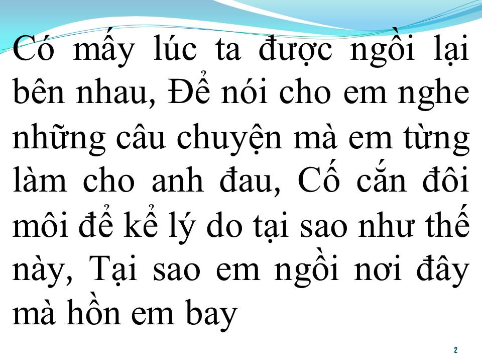 Lời bài hát ĐỪNG QUÊN TÊN ANH
