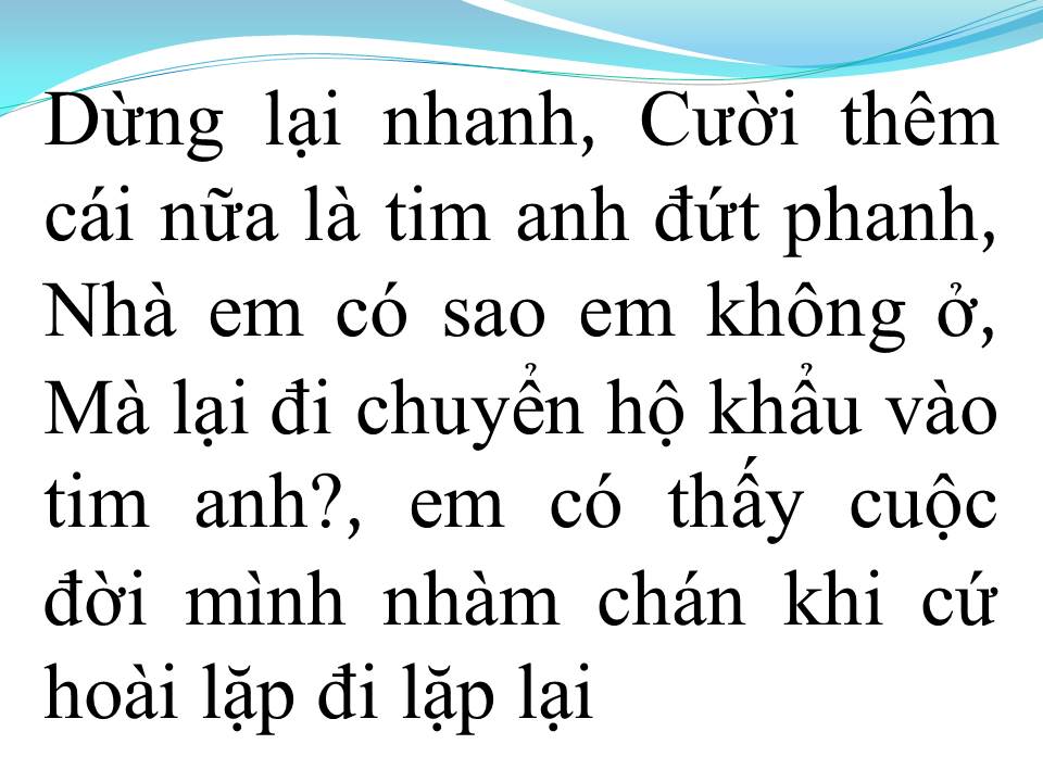 Lời bài hát NGƯỜI ÂM PHỦ