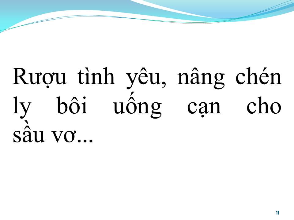 Lời bài hát TÌNH BỌT NƯỚC