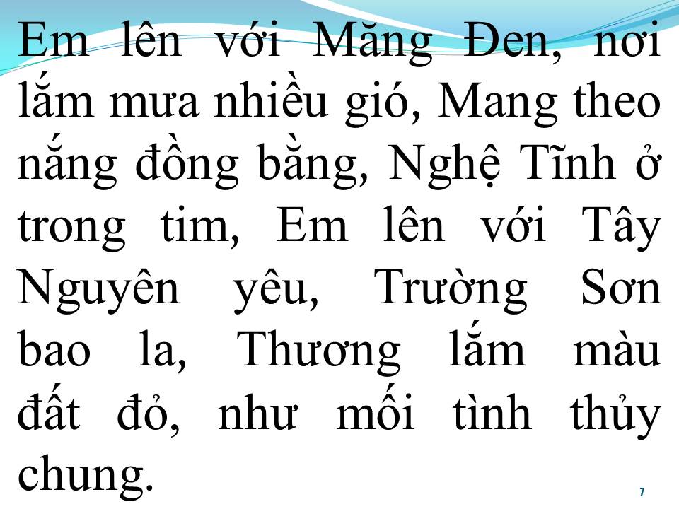 Lời bài hát TÌNH CA MĂNG ĐEN