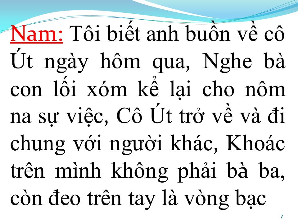 Lời bài hát ÚT ƠI