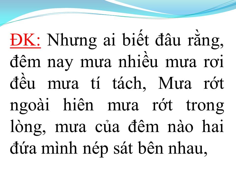 Lời bài hát MƯA BUỒN NHỚ ANH
