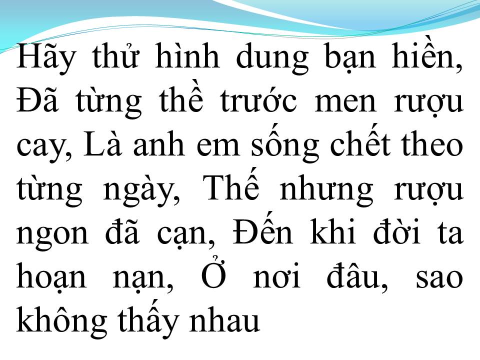 Lời bài hát HẾT TIỀN HẾT TÌNH