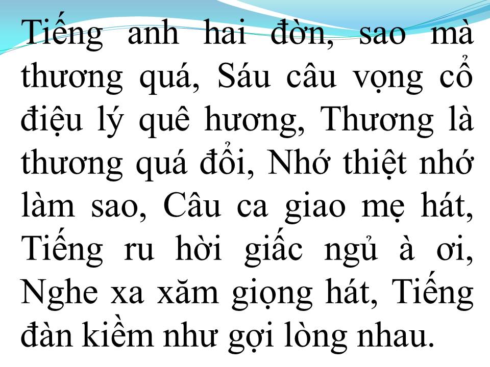 Lời bài hát NGƯỜI MIỀN TÂY
