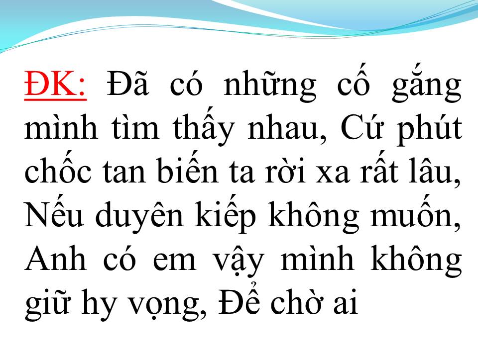 Lời bài hát BÊN NHAU THẬT KHÓ