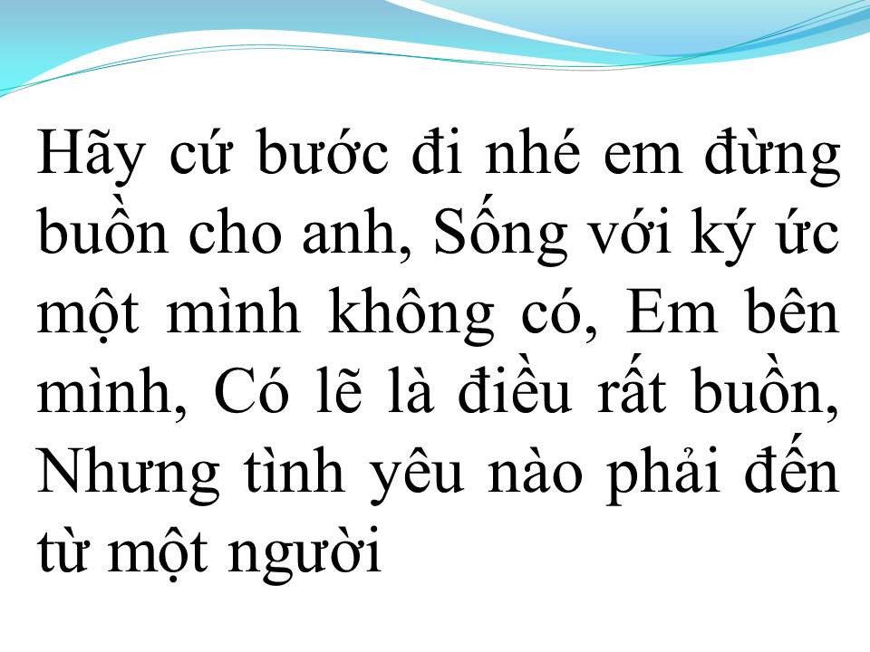 Lời bài hát BÊN NHAU THẬT KHÓ